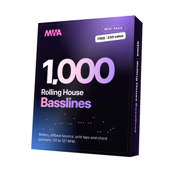 Rolling House Basslines box artwork